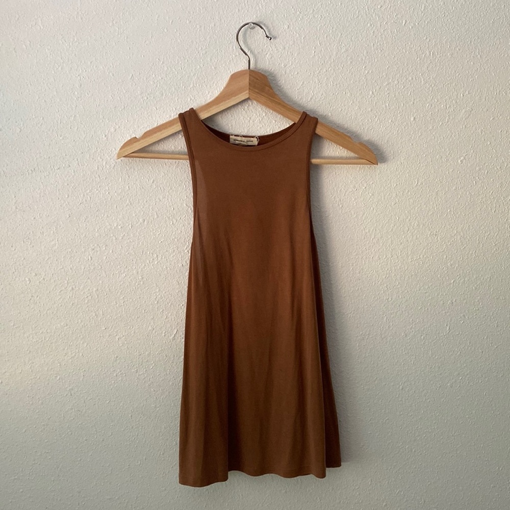 Halter Neck Silence and Noise Tank Top